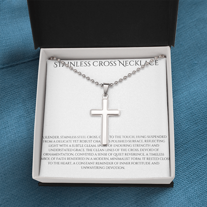 Stainless Cross Necklace