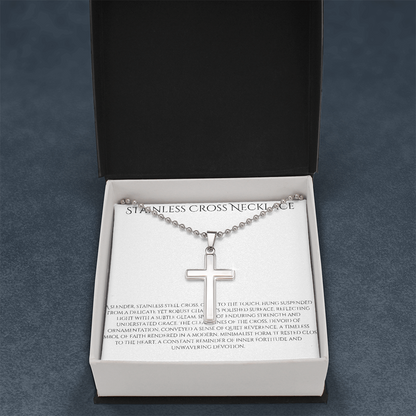 Stainless Cross Necklace