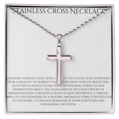 Stainless Cross Necklace