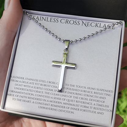 Stainless Cross Necklace