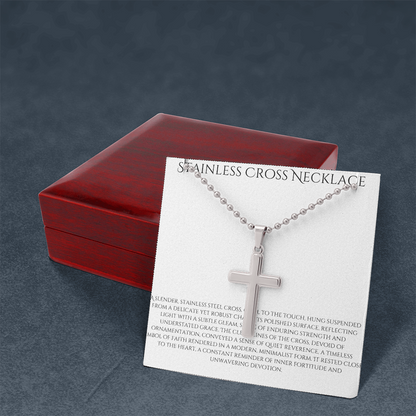 Stainless Cross Necklace