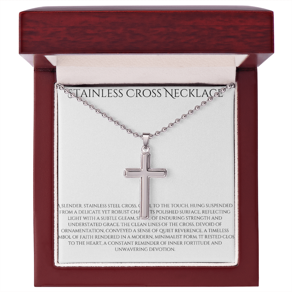 Stainless Cross Necklace