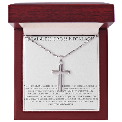 Stainless Cross Necklace