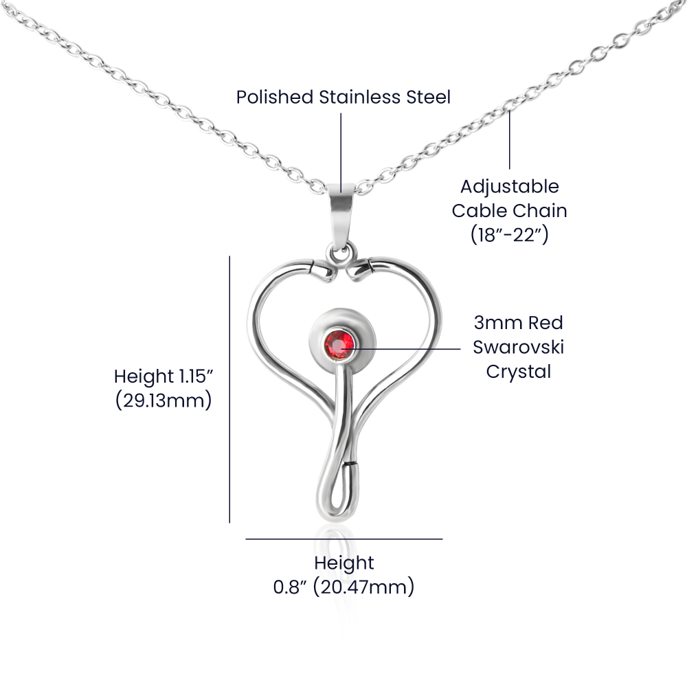 HeartScope Necklace (f/k/a Stethoscope Necklace)