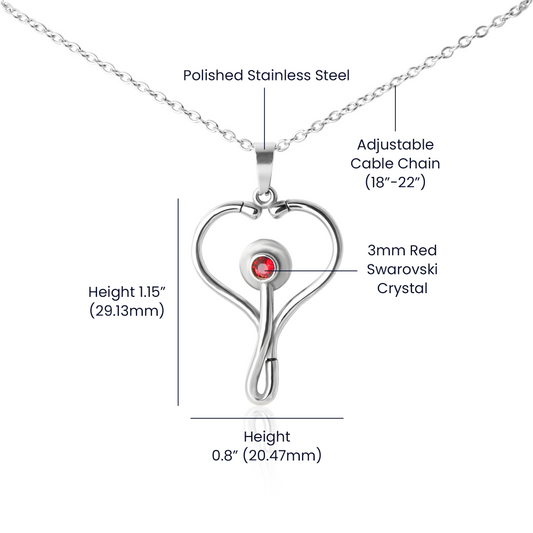 HeartScope Necklace (f/k/a Stethoscope Necklace)