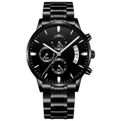 Gents Chronograph Watch & Personalized Lumen glass